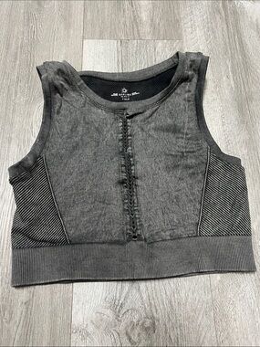 Offline by Aerie Gray Recharge Least Support Sports Bra / size L